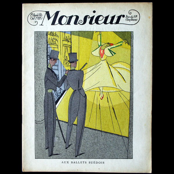 Monsieur, Revue des élégances, n10 (1920, octobre)