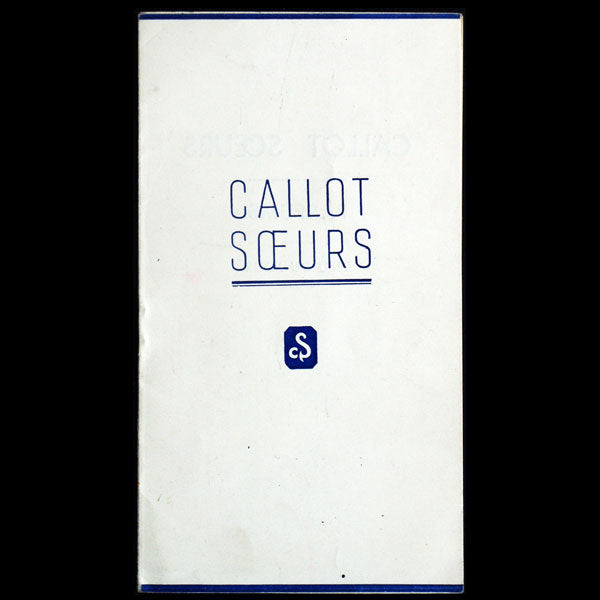 Callot Soeurs, programme de défilé, collection Automne-Hiver 1951