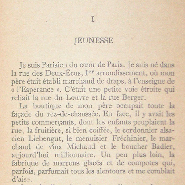 Poiret - En habillant l'époque, mémoires de Paul Poiret, avec envoi (1930)
