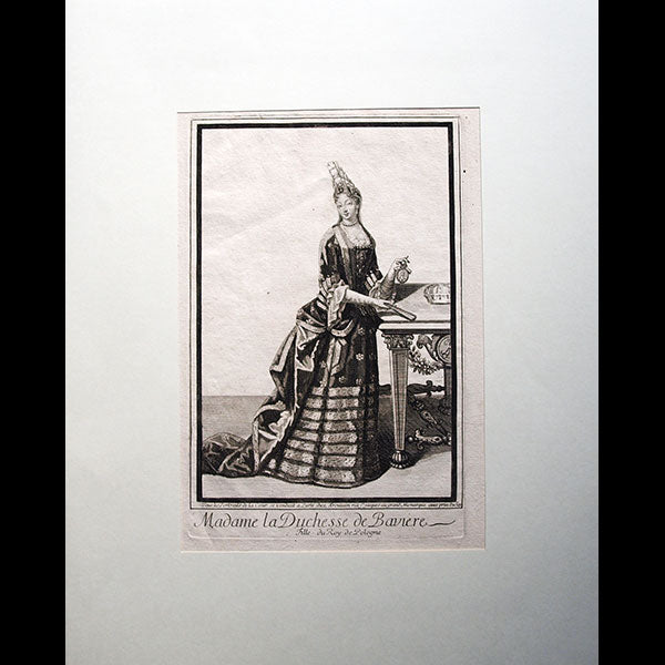 Collection de portraits en mode de Trouvain, Arnoult et Bonnart (circa 1680-1710)