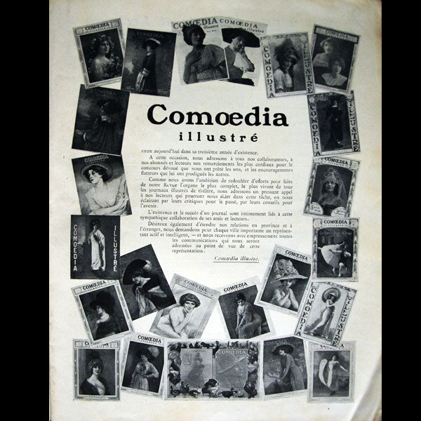 Comoedia illustré (1er octobre 1910), couverture de Leonardi