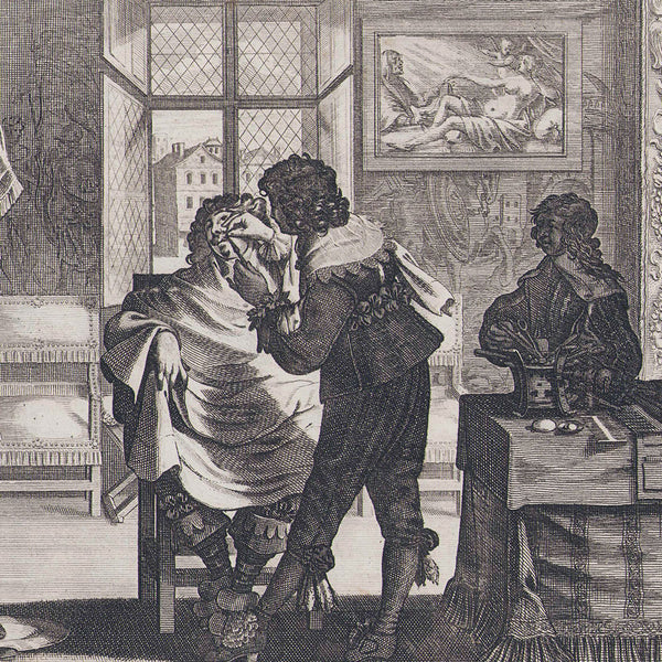 Abraham Bosse - Le Barbier (circa 1632-1633)