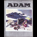Adam, la revue de l'homme (juin-juillet-août 1946), couverture de Pierre Mourgue
