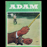 Adam, la revue de l'homme (avril-mai 1958), couverture de Hof