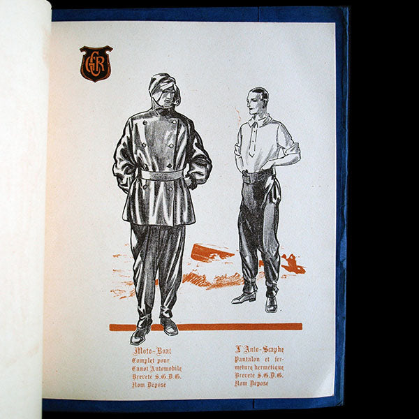 GCR - Catalogue de vêtements imperméables pour hommes et dames de G. Coustou Roubaix (circa 1925-1930)