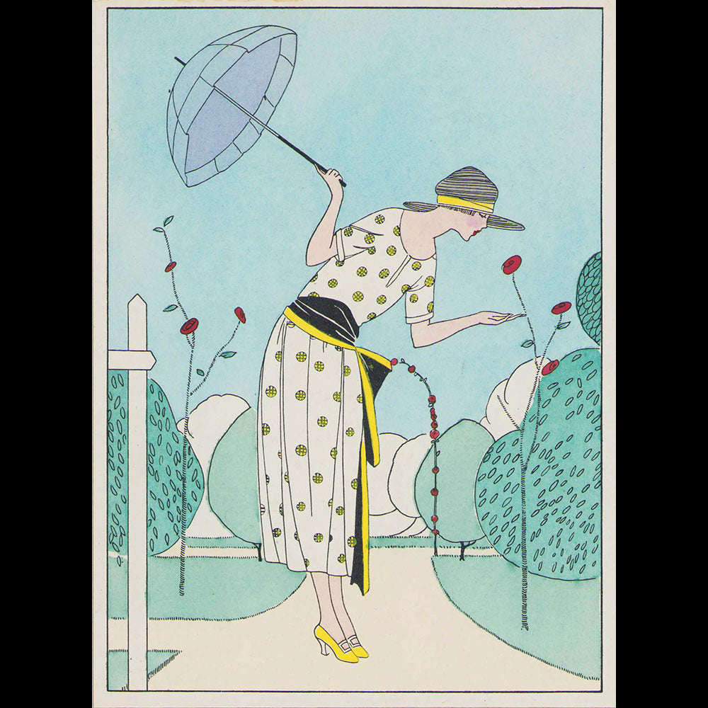 Art Goût Beauté - Robe de campagne en voile de coton (1921)