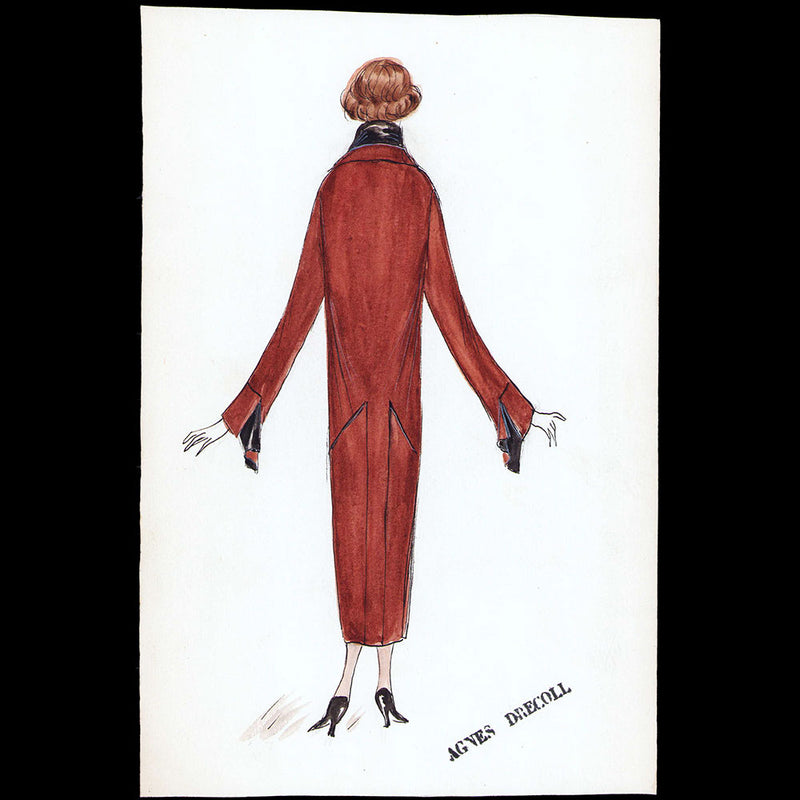 Agnès - Réunion de 30 dessins originaux (1925-1930)