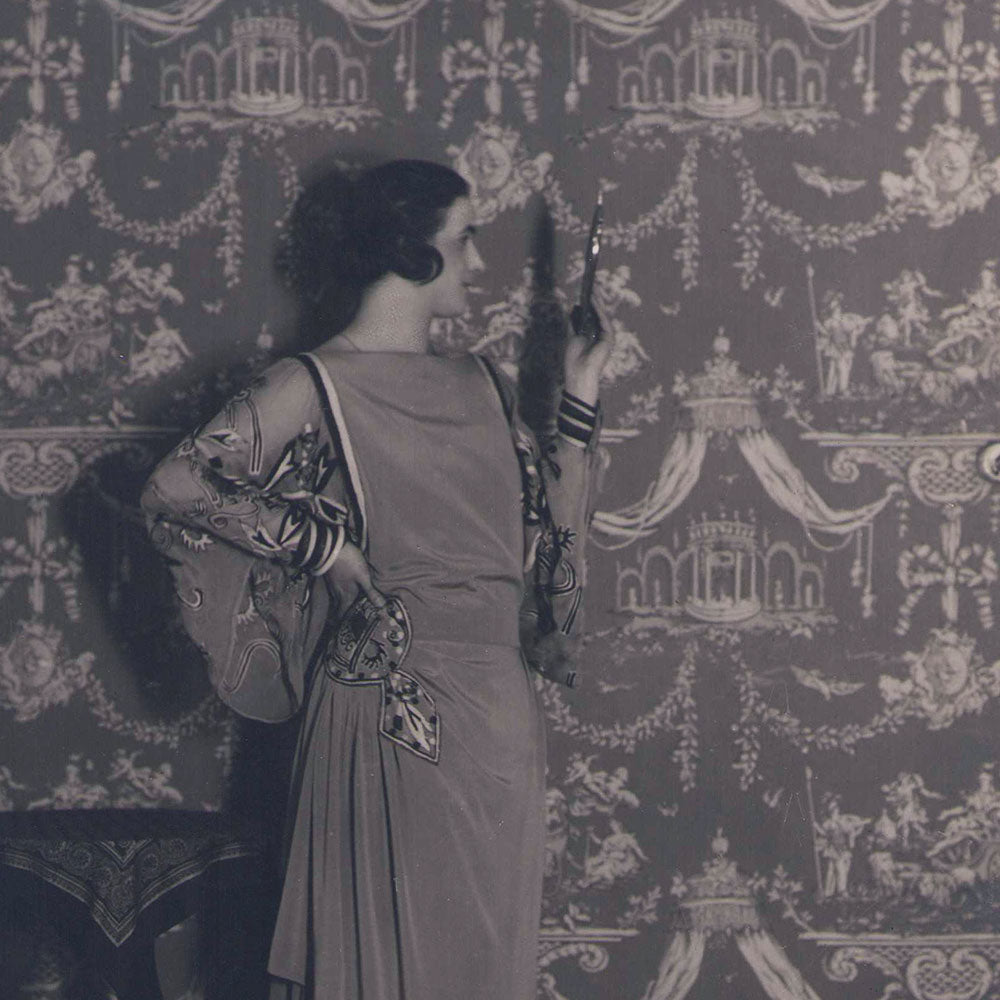 Alice Bernard - Robe, photographie de Talma (1920s)