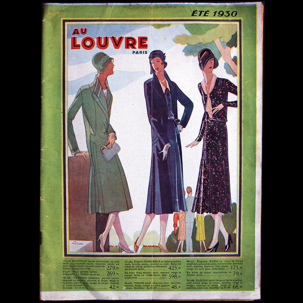 Au Louvre - Catalogue de l'été 1930