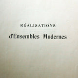 Réalisations d'Ensembles Modernes (1930)