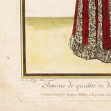Jean Dieu de Saint-Jean - Femme de qualité en déshabillé d'Este (1684)