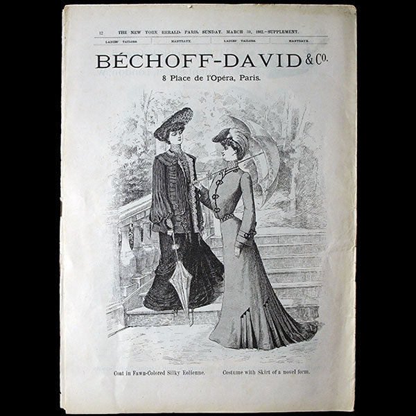 The New York Herald Fashion Supplement, March 30th 1902