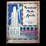 Monsieur, la Mode & les Sports, Revue des élégances masculines, n°3 (1925, août), Numéro spécial des Arts Décoratifs