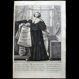 Abraham Bosse - La Dame suivant l'Edit (circa 1633)