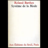 Roland Barthes - Système de la mode avec envoi de l'auteur (1967)