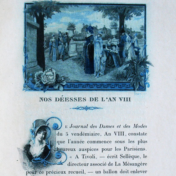Uzanne - La Française du Siècle, exemplaire sur Japon (1886)