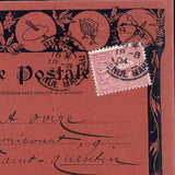 Uzanne - Carte de correspondance autographe signée du 18 août 1904