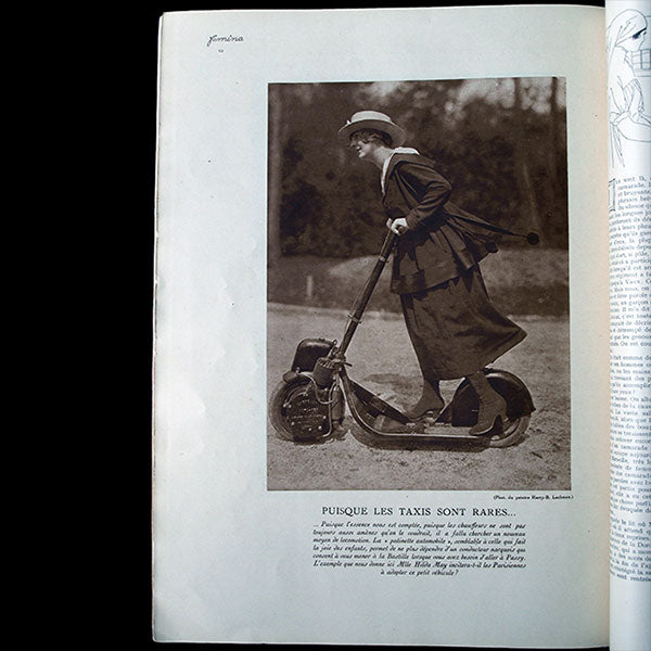 Fémina (juin 1917), couverture de Georges Lepape