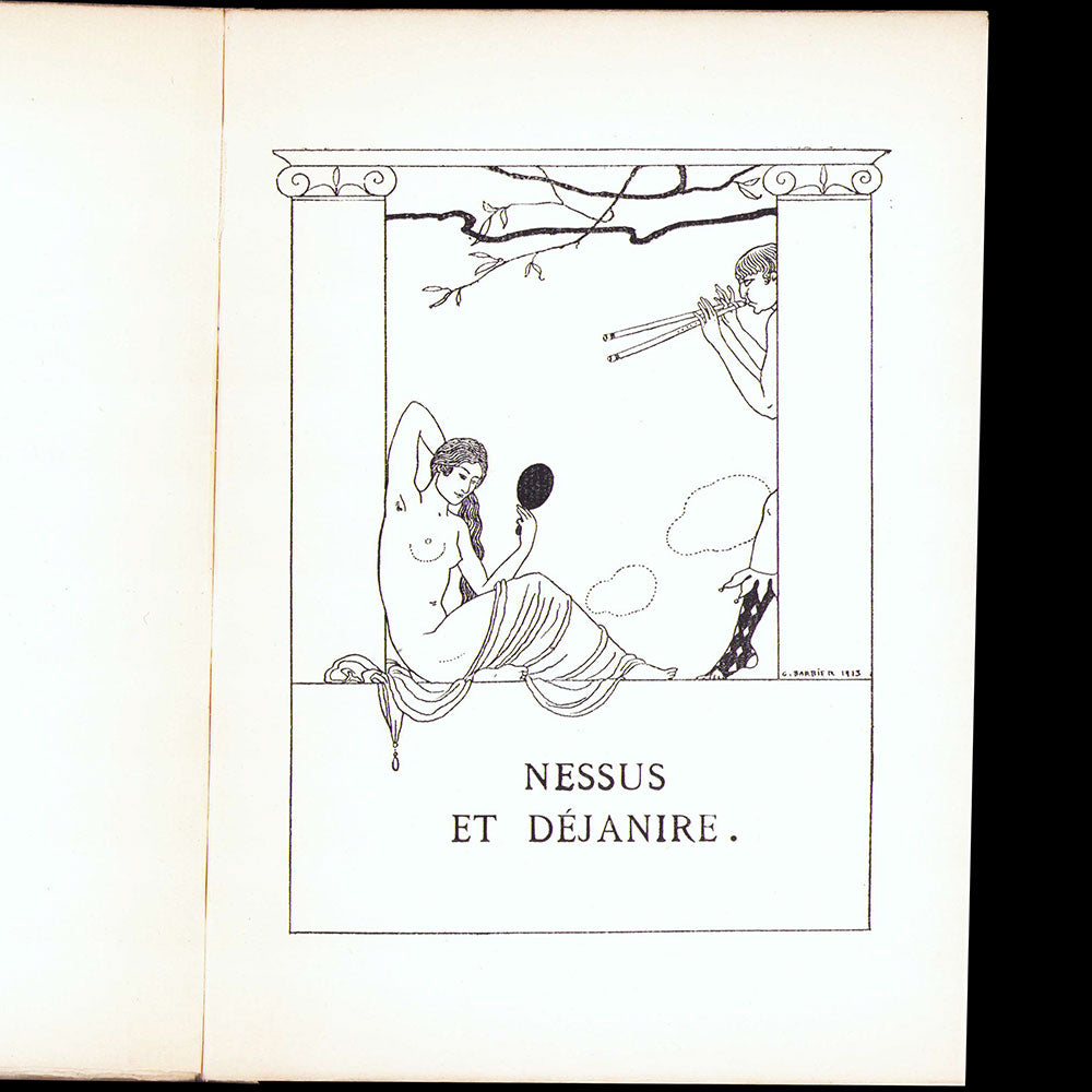 George Barbier - Antéros, Poèmes en prose de Sanche de Gramont (1913)