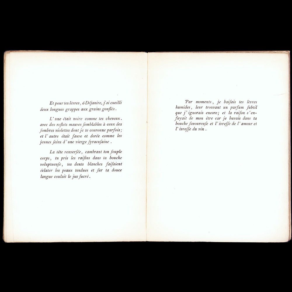 George Barbier - Antéros, Poèmes en prose de Sanche de Gramont (1913)