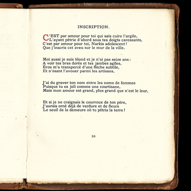 George Barbier - Sonnets Païens de Francis Latouche (1909)