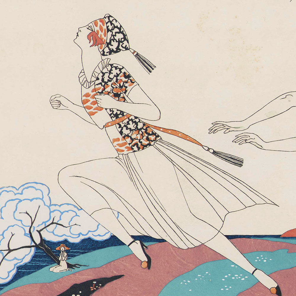 Le Bonheur du Jour ou les Grâces à la mode : L'Après-Midi d'un Faune par George Barbier (1924)
