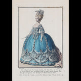 Basset - Marie Josephe Louise de Savoye, 1er cahier de la Collection d'habillements modernes et galants (1780)