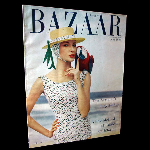 Harper's Bazaar (1957, juin), couverture d'Avedon