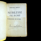 Noblesse de Robe, exemplaire signé par l'auteur (1928)