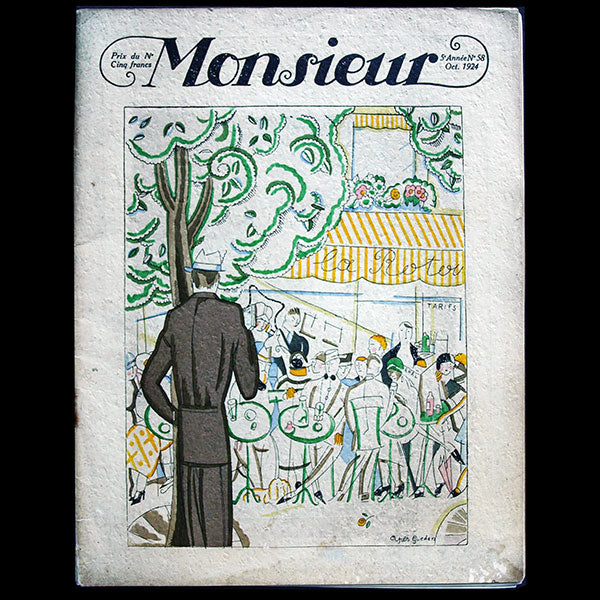 Monsieur, Revue des élégances, n58 (1924, octobre)