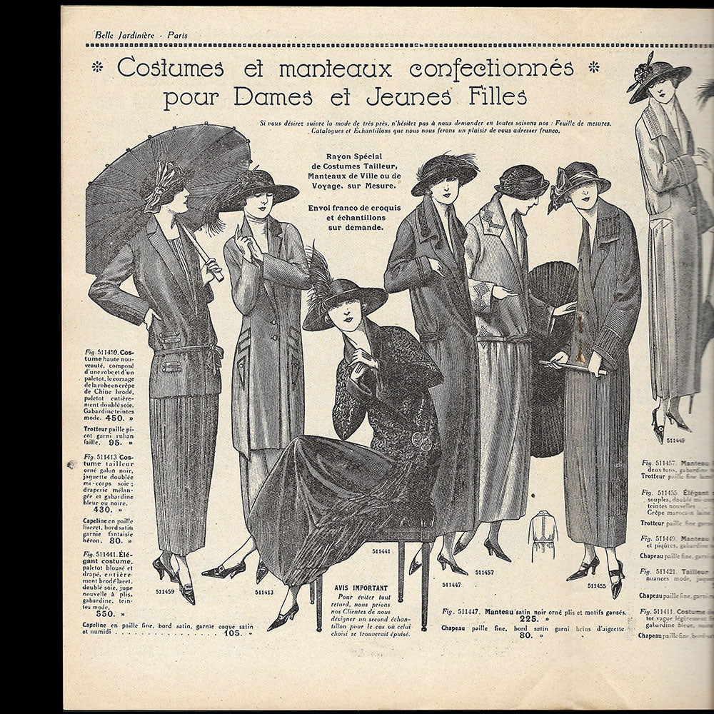 Belle Jardinière - Catalogue de l'été 1923
