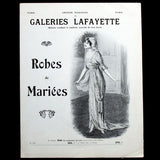 Robes de mariées, catalogue des grands magasins Aux Galeries Lafayette (1912)