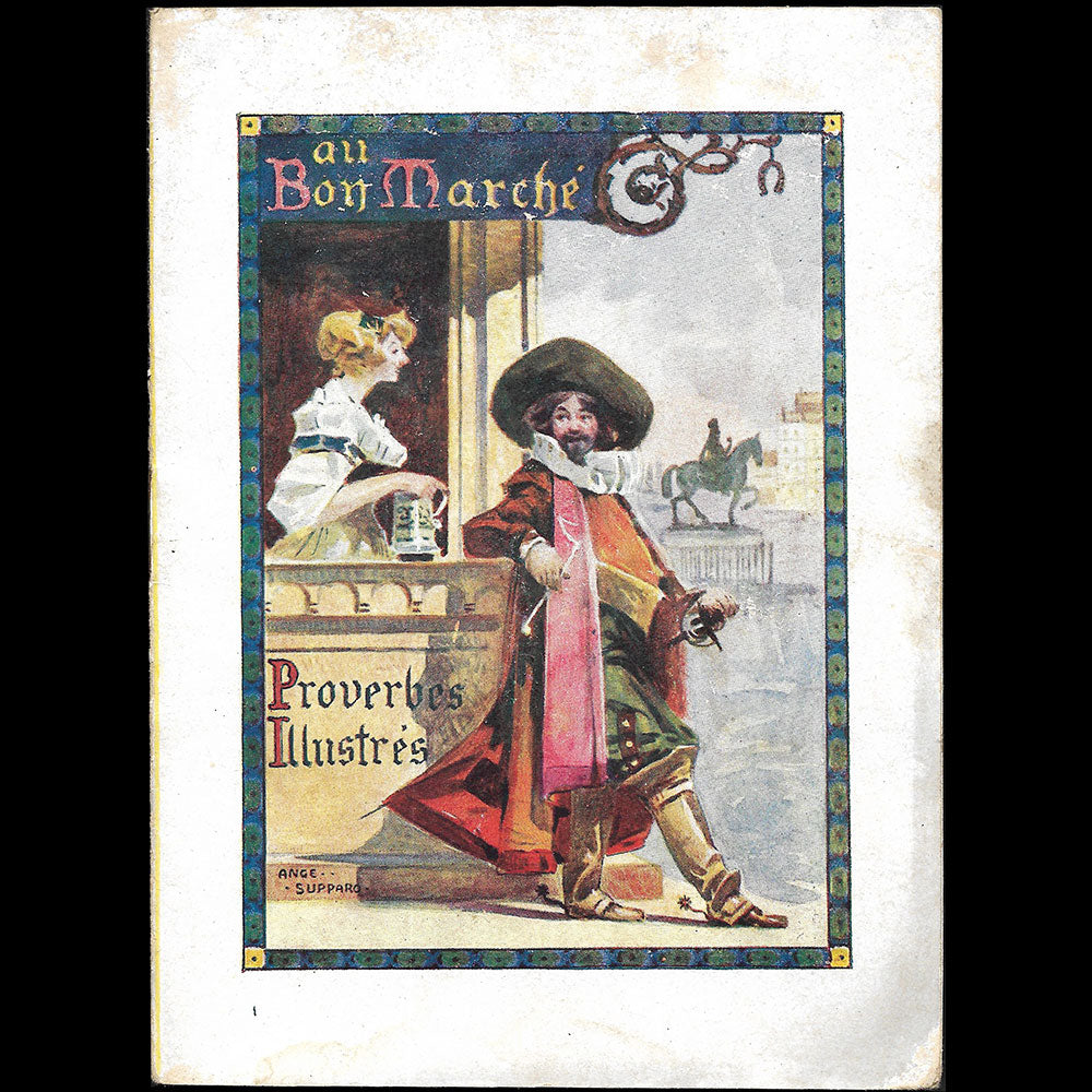 Au Bon Marché - Proverbes illustrés (circa 1900)