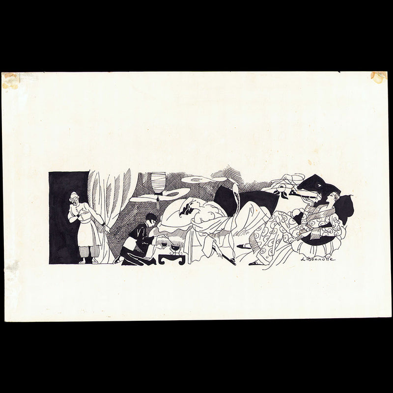 Bonnotte - Fumeur d'opium (1920s)