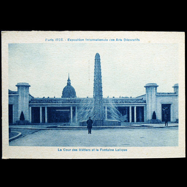 La Fontaine Lalique à l'Exposition Internationale des Arts Décoratifs (1925)