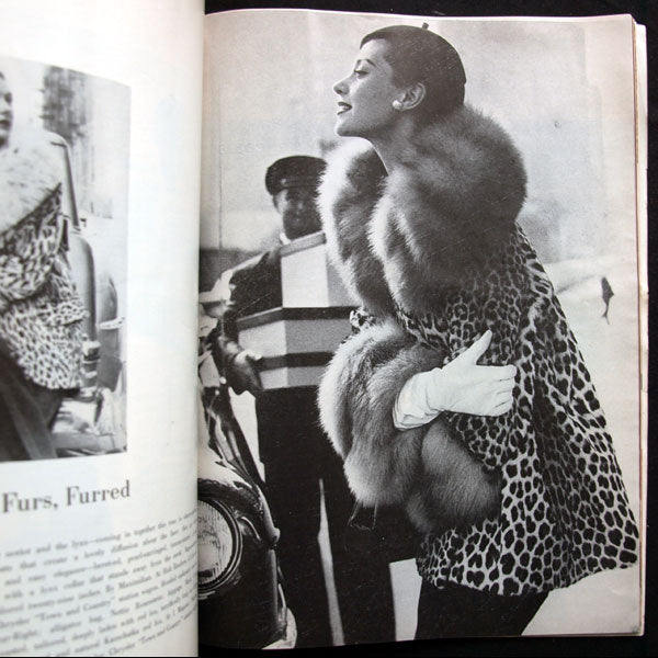 Harper's Bazaar (1954, novembre), couverture de Louise Dahl-Wolfe