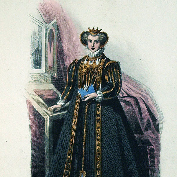 Compte-Calix - Costumes de la Cour depuis Charles VII jusqu'à Louis XVI (1861)