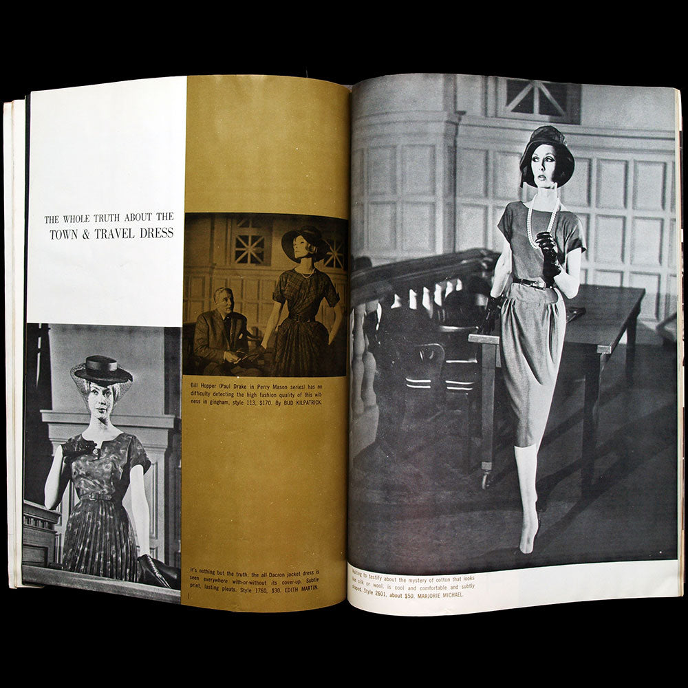 California Stylist, April 1960, couverture de Greta Elgaard