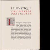 Cartier - La Mystique des Pierres Précieuses par Paul Claudel (1938)