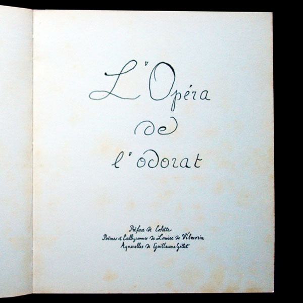 Parfums Lanvin - L'Opéra de l'Odorat (1949)