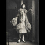 Chantal - Le Beau papillon, robe portée par la Comtesse Liza Grabbe, 2 photographies d'époque (1926)
