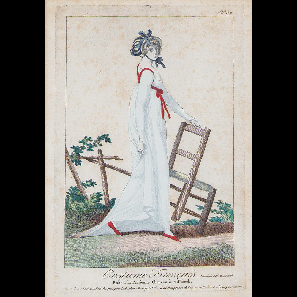 Chéreau - Costume Français - Réunion de 17 gravures (1798-1799)