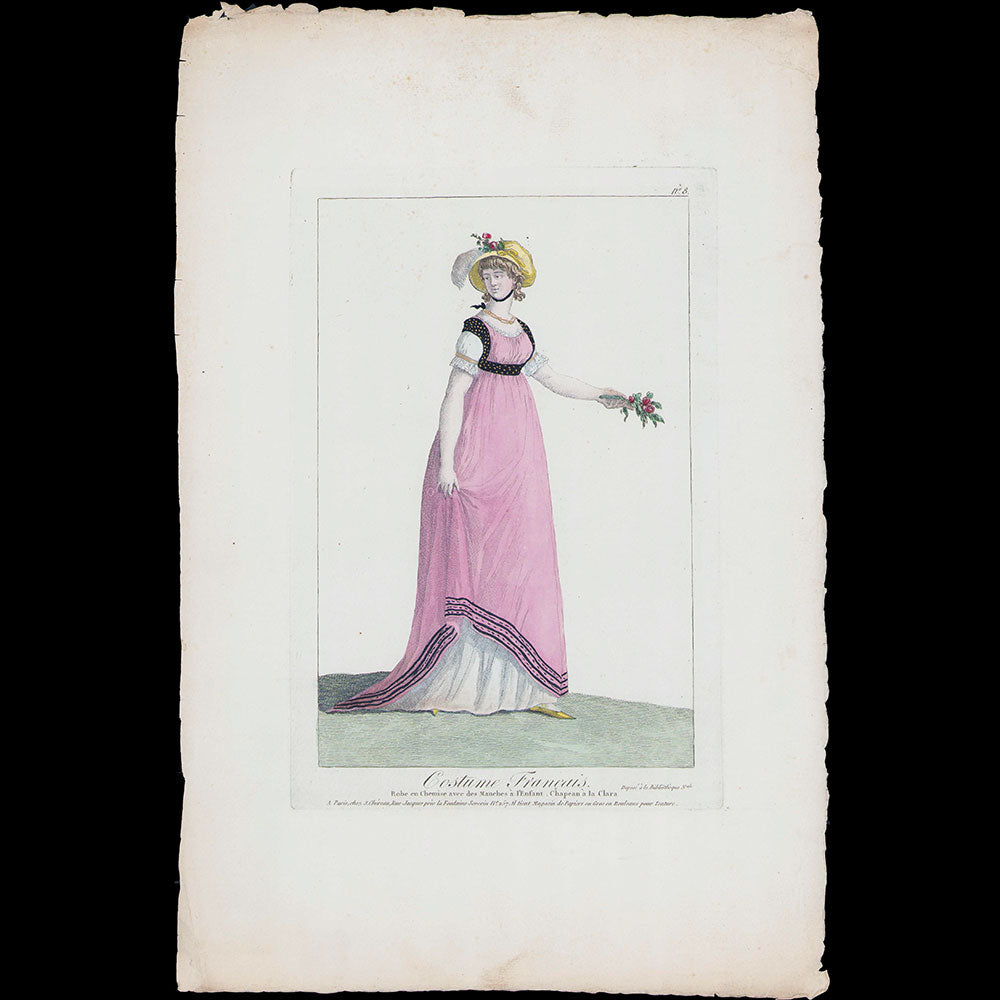 Chéreau - Costume Français - Réunion de 17 gravures (1798-1799)
