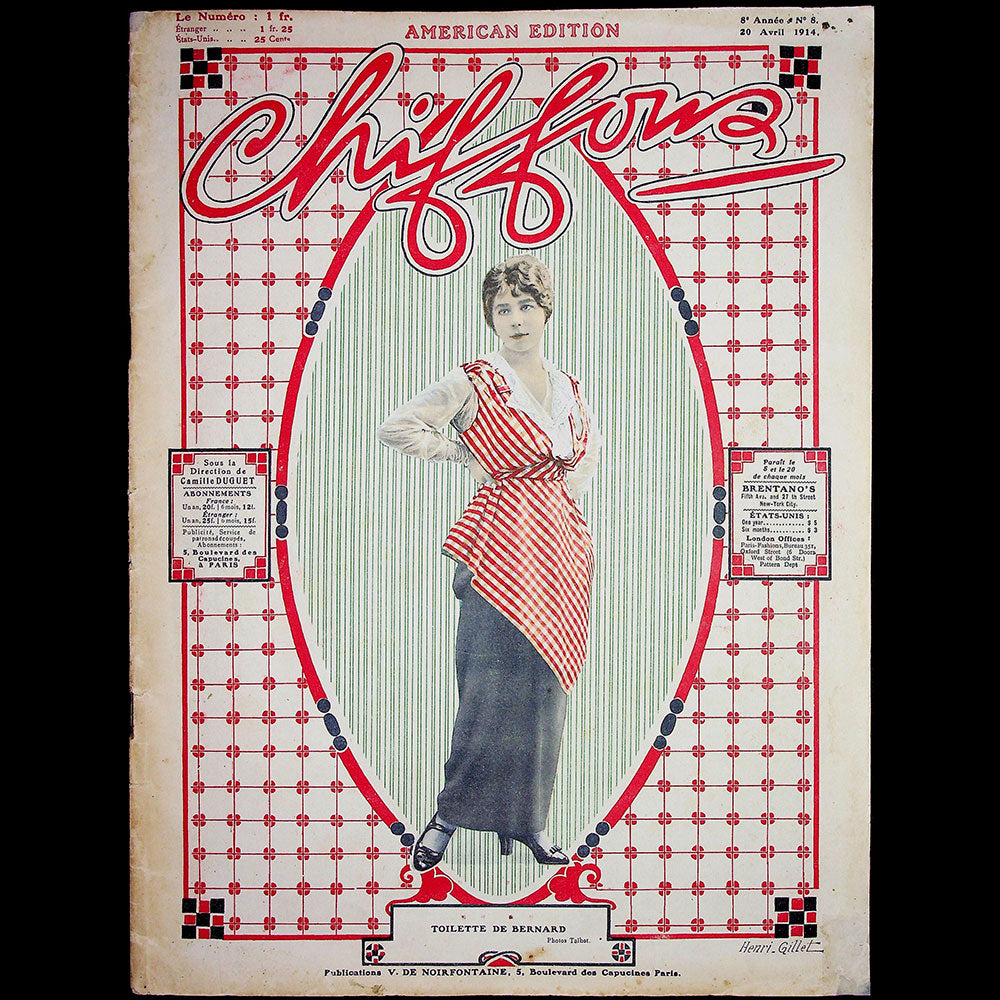 Chiffons, 20 avril 1914 - American Edition