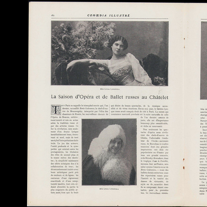 Comoedia illustré (15 mai 1909) - Ballets Russes