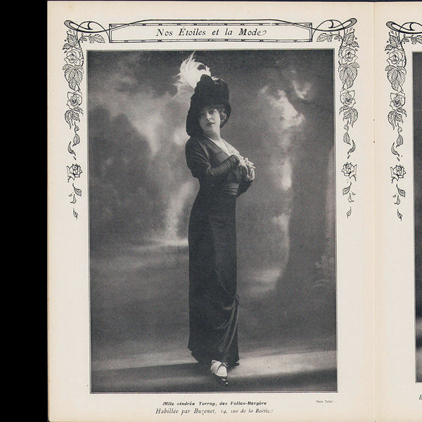 Comoedia illustré (15 janvier 1912), Gabrielle Dorziat en Doucet et Chanel