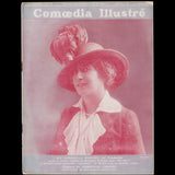 Comoedia Illustré (15 mars 1912), Gabrielle Dorziat, chapeau de Gabrielle Chanel