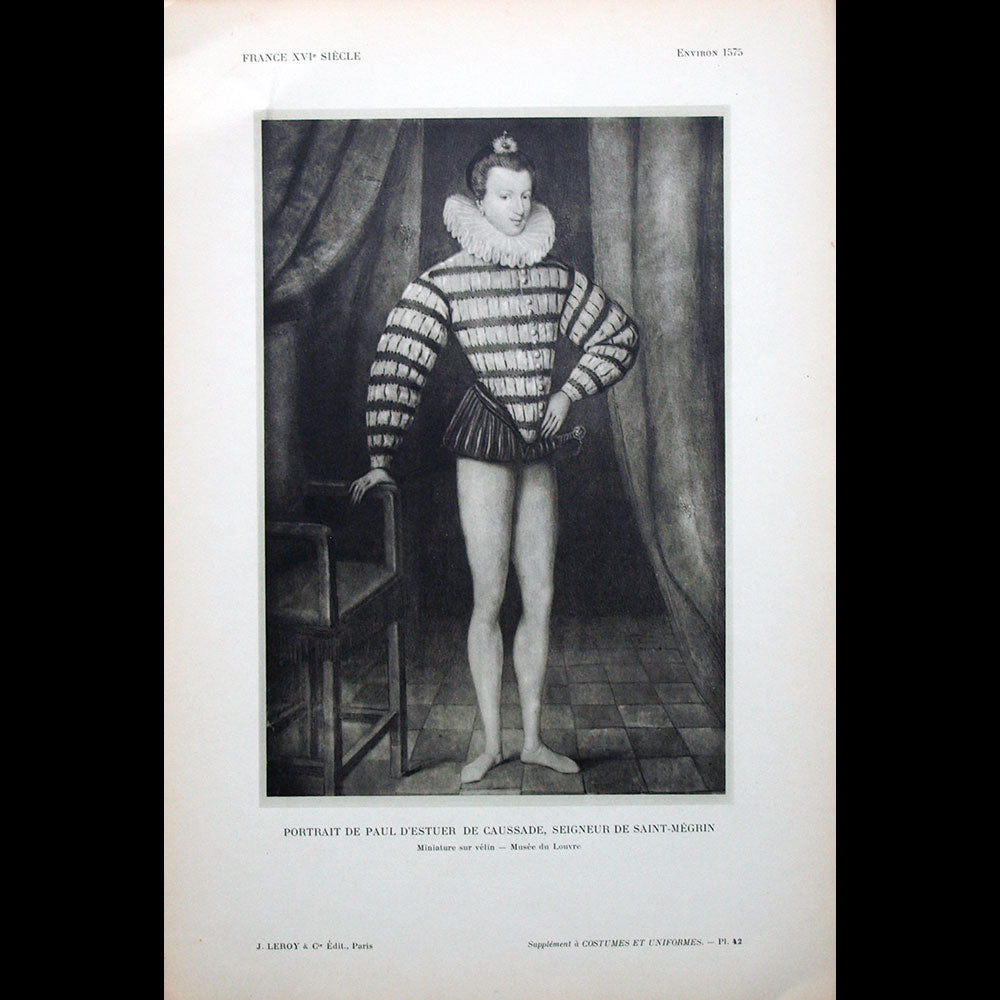 Costumes & Uniformes, revue de la Société de l'Histoire du Costume, n°8 (juin 1913)