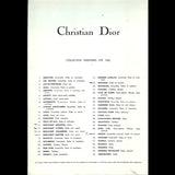 Christian Dior, collection Printemps-Eté 1962