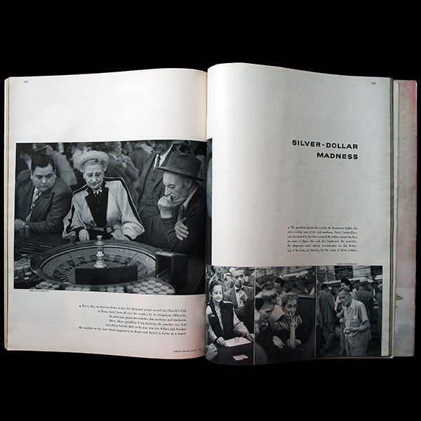 Harper's Bazaar (1948, août), couverture de Louise Dahl-Wolfe